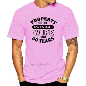 ingrosso divertenti doni di anniversario-T shirt da uomo My Awesome Wife Mens Funny th Wedding Anniversary T shirt regalo anni marito