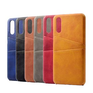 Wholesale 8s case resale online - Luxury PU Leather Mobile Phone Cases with Card Slots Stand Function Back Wallet Flip for Huawei Mate P20 Mate20 P30 Pro Lite Honor s view20 J2 core Shockproof Case