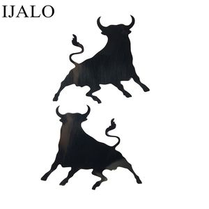 1 Pair Bullfighting Reflection Hiszpański Bull Vinyl Naklejka do lustra wstecznego Drukuk Naklejki Zmodyfikowane Akcesoria