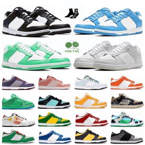 erkekler için yeşil rahat ayakkabılar toptan satış-Kutu og sb düşük retro beyaz siyah georgetowm