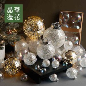 Wholesale invitations for party for sale - Group buy Factory Outlet Party decoration Jinghua colorful transparent ball christmas props window display pendant space s