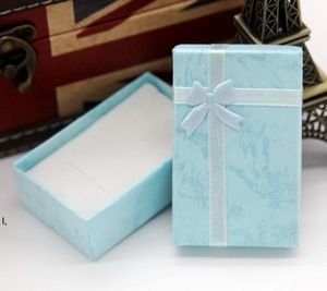 ingrosso scatole regalo fascino-5 cm Moda per charms perline Confezione regalo Confezione di carta per pendenti Collane orecchini Anelli anelli Bracciali gioielli RRE12024