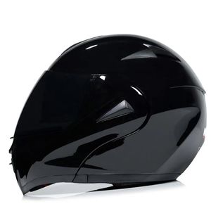 мотоциклетный шлем с забралом солнца оптовых-Мотоциклетные шлемы безопасности Flip Up Hot Casco Casque Moto Motocross Moto Motorbike с внутренним зарядом солнца для человека