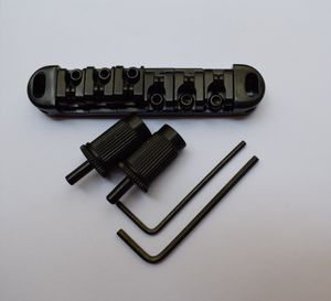 Adjustable Roller Saddle Tune O Matic Bridge Tailpiece for Les Paul SG Electric Guitar Parts Replacement