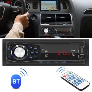 ingrosso 1din radio-Auto MP3 Player Accessori auto Auto FM Stereo Audio Radio USB SD AUX IN CONTROLLO DIN Bluetooth