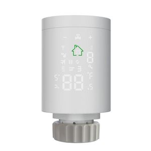 Smart Home Control Tuya ZigBee3 Intelligente Radiateur Actuator Programmeerbare Thermostatische Klep Temperatuur Controller Alexa Voice