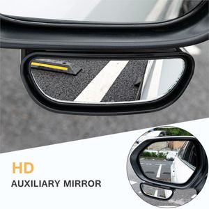 espelhos de auto venda por atacado-New Degree Stick On Cego Spot Espelho Carro Estacionamento Reverso Grande Angular Convexo Vista Retrovisor Retrovisor Auxiliar Auto Acessórios