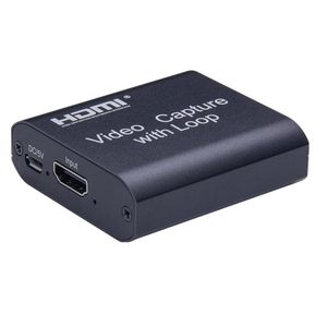 Kable audio Connectors HD P K Capture Card do USB Gry planszowe Nagrywanie na żywo Transmisja Lokalna Lokalna