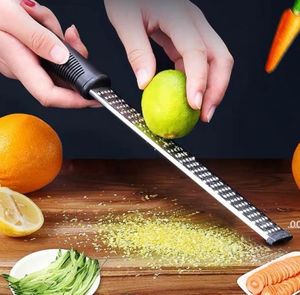 Wholesale cheese grater zester resale online - NEW12 Inch Rectangle Stainless Steel Cheese Grater Tools Chocolate Lemon Zester Fruit Peeler Kitchen Gadgets EWF7555