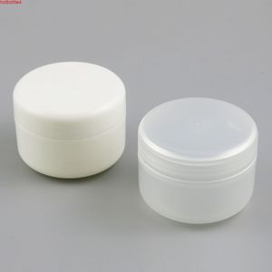 30 stks g Big Clear White PP Plastic Serum Syrup Jar Lege Hervulbare Flessen Cosmetische Kruiken Make Cream Lotion ContainerHigh Qualteity
