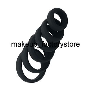 Wholesale cock enhancer for sale - Group buy Massage Sizes Silicone Cock Ring Penis Enhance Erection Ejaculation Delay Sex Toys For Men Cockring Ball Donuts Shop
