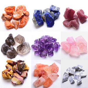 100g Natural Raw Quartz Crystal Rough Fluorite Amethyst Stone Specimen for Tumbling Polishing Wicca Reiki Crystal Healing