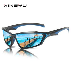 polarisierte ski-sonnenbrille großhandel-Sonnenbrille Herren Polarisierte Sportarten Bunte Film Fahrspiegel Fischerbrille Skibrillen