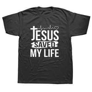 religionshemden großhandel-Sommer gedruckt Jesus rettete mein Leben t shirts Ich gehöre zu T Shirts Baumwolle Kurzarm Christ Religion Christian Faith Tops