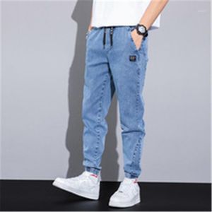 Wholesale baggy cargo jeans for sale - Group buy Spring Summer Black Blue Cargo Jeans Men Streetwear Denim Jogger Pants Baggy Harem Jean Trousers Plus Size XL XL XL Men s