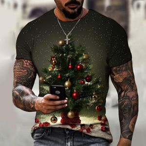 camisas personalizadas de la navidad
 al por mayor-Camisetas para hombres Kyck Brand Shirt Diseño exclusivo Árbol de Navidad Patrón de impresión D Flojo Super Súper grande Personalidad cómoda XL