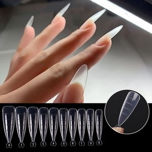 ingrosso poly chiodi-Poly Nail Gel Quick Building Stampo Stampaggio Nails Dual Forms Finger Extension NailArt UV Builder Easy Trova Nailtools pz