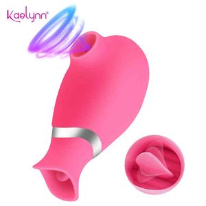 Wholesale tongue vibrator adult toy for sale - Group buy Nxy Female Sucking Vibrators for Women Clitoral Tongue Vibrator Rechargeable Clitoris Stimulator Adult Toy for Women Couple