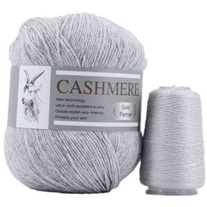 Wholesale best yarns resale online - 1PC Mongolian Cashmere Yarn Soft Crochet Hand knitted Baby Sweater Mink Wool Cashmere Yarn Knitting knit Thread Best Quality Y211129
