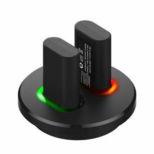 baterias para o controlador xbox venda por atacado-Carregador de estação de encaixe de carregamento USB para Xbox One Elite Wireless Controller Gamepad Kit de carga com mAh Baterias