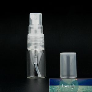 2mlクリアミニ香水ガラス瓶の空の化粧品のサンプルテストチューブ薄いバイアルの薄いバイアル