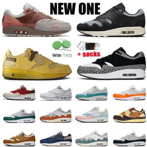 2022 WITH SOCKS s running shoes women mens patta waves monarch elephant amsterdam black white schematic cactus jack luxury sports sneakers trainers Size