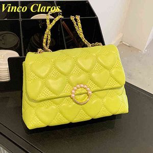 Wholesale heart shaped cross body bags resale online - Cross Body Bags Fashion Heart shaped Crossbody for Women Pearl Chains Shoulder Purses and Handbags Luxury Designer Sac a Main