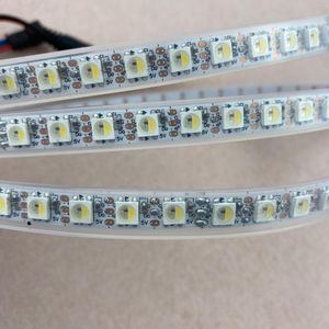 Strips SK6812RGBW K LED adresseerbare strip leds m mm brede pcb DC5V M een rol waterdicht in siliconen buis IP66 witte PCB