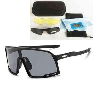 Tac Big Frame Polarized Sunglass Sports Goggl One Set Color Lens UV Mode Kid Clip op Outdoor Cycling Glass Lenzenvloeistof