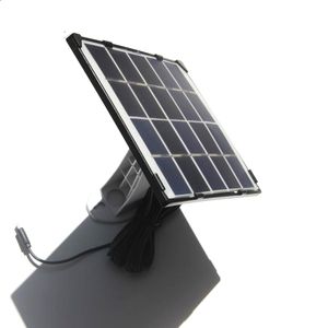 kabel für das solarpanel zur batterie großhandel-Buheshui W V Solarplattenladegerät mit Meter Kabel für wiederaufladbare Outdoor Sicherheit