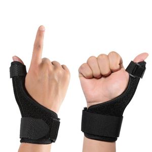 başparmak bilek bandı toptan satış-Spor Bilek Başparmaklar El Desteği Ayarlanabilir Sıkıştırma Parmak Tutucu Brace Profesyonel Bilek Desteği Splint Artrit Band