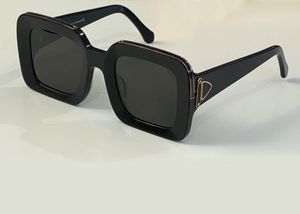augenbekleidung zubehör großhandel-Designer Square Sonnenbrille Schwarz Grey Lens Klassische Sonnenbrille für Männer Mode Eye Wear Accessoires mit Box