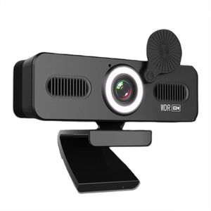 Webcams p K K Webcam USB Live Privé Model Schoonheid Autofocus Computer Camera Free Drive met Mic Pivacy Cover Luidspreker