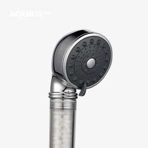 Three Stalls Water Filters Pressurized Shower Heads Massage Handheld Sprinklers Multifunctional Spray Showers