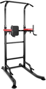 Wholesale INTEY Power Tower Dip Station Pull Up Bar for Home Gym Strength Training Workout , Adjustable Multi-Function Fitness Equipment