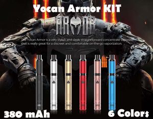 ручка ultimate оптовых-Yocan Armor Kit Ultimate Portable Pavorizer Ручка для концентрата мАч предварительно нагревая аккумулятор регулируемая напряжением QDC технология DHL