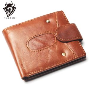 男性のカードホルダーのための財布コイン財布メンズアンカースタイルの財布純粋な革