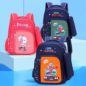 Wholesale children's backpacks resale online - Backpack Children s Water Repellent Boys And Girls Chic Cartoon Schoolbag Primary School Students Printing