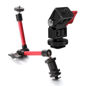 Lighting Studio Accessories Inch Adjustable Friction Articulating Magic Arm Cold Shoe Stand Monitor Mount Holder