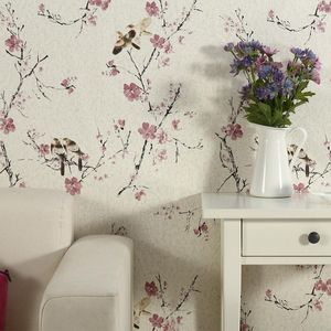 Bakgrundsbilder vintage självhäftande blommönster mönster vardagsrum bakgrund vägg klistermärken möbler dekorativa DIY heminredning