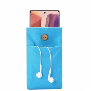 Wholesale cloth cases for sale - Group buy 18 CM Universal inch Cloth Mobile Phone Bags Cases For Iphone Pro MAX XR XS Samsung S22 S21 S20 FE Note Ultra S9 Plus Girls Lady Pouch Purse