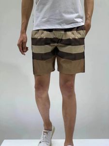 swim shorts for women venda por atacado-Designer masculino de verão e feminino shorts casuais seco B U R calças de natação qualidade de luxo algodão de seda