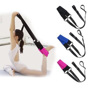 Yoga Stripes Gym Elastic Resistance Bands Ballet Soft Opening Belt A Word Of Horse drawn Ribs Stretching Dance Acrobatics Fitness Belts
