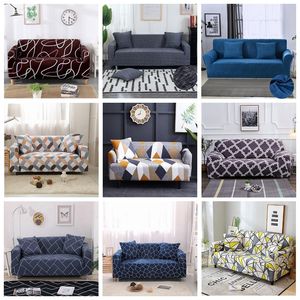 Multi-style Sofa Covers Set Elastic Corner For Living Room Couch Cover Home Decor Assemble Slipcover FHL489-WLL