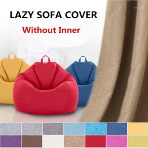 Wholesale meijuner resale online - Meijuner Lazy Sofa Cover Solid Chair Covers Without Filler Inner Bean Bag Pouf Puff Couch Tatami Living Room Furniture