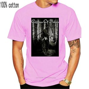 banda negra camisetas al por mayor-Camisetas para hombres Los niños de Bodom T Shirt Muerte quiere usted logo de la banda Mens Black