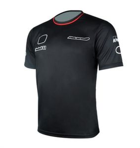 ショートパンツF1 Tシャツフォーミュラワンチーム半袖レーシングスーツクルーネックシャツ制服服のカスタマイズ
