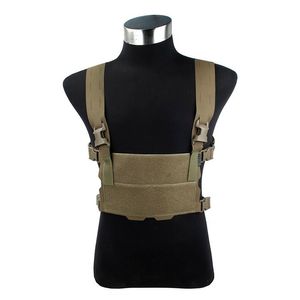 ingrosso rangers green.-Giacche da caccia Tactical Mini Harness Chest Rig Banco Banco Cordura Coyote Brown Ranger Green SKU3603