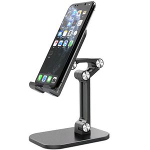 Wholesale folding mobile phone stand for sale - Group buy Mobile Phone Stand God desk folding can rise and fall multi functional lazy flat panel general purpose TV class live broadcast