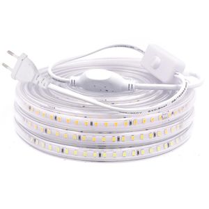 Stroken cm Cut V LED Strip Light LED M Flexibele lint met aan uit schakelaar Power Plug EU UK m m m m m m